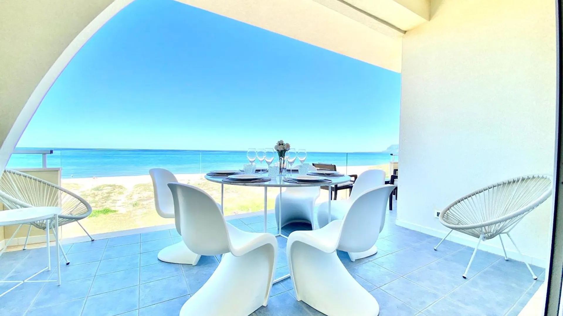 Beach Apartment, Great Sea View Alcamo Marina Itálie