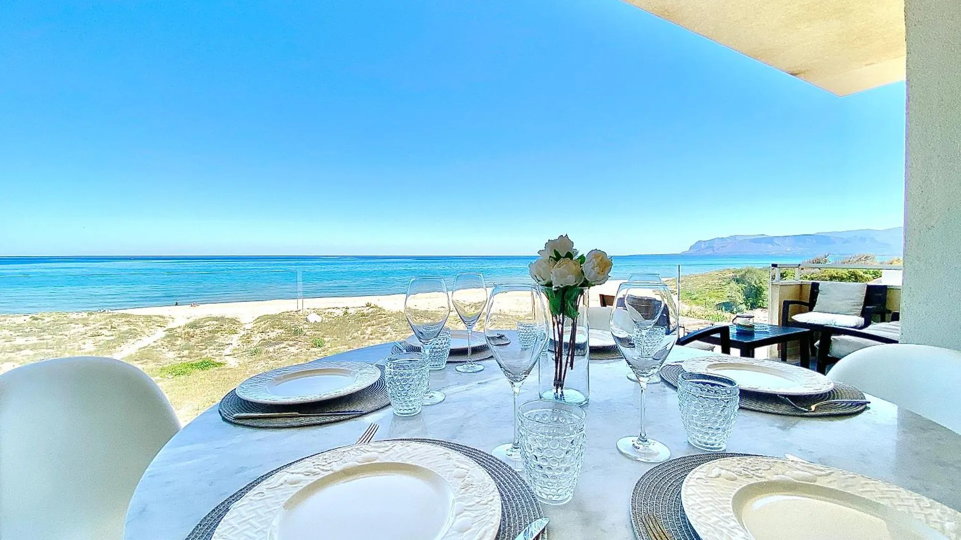 Beach Apartment, Great Sea View Alcamo Marina 0*,  Itálie